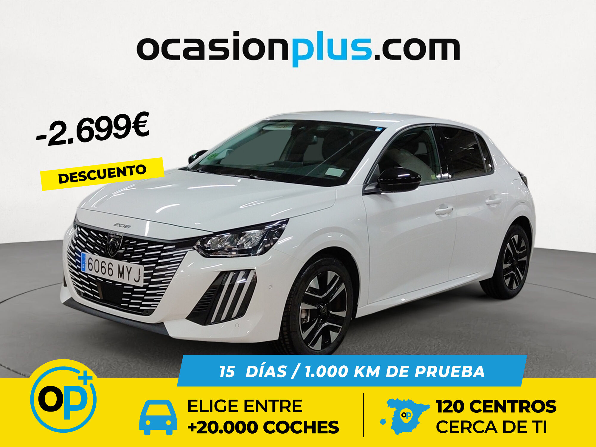 PEUGEOT 208 (PureTech 100 Allure 75 kW (100 CV)) en Madrid