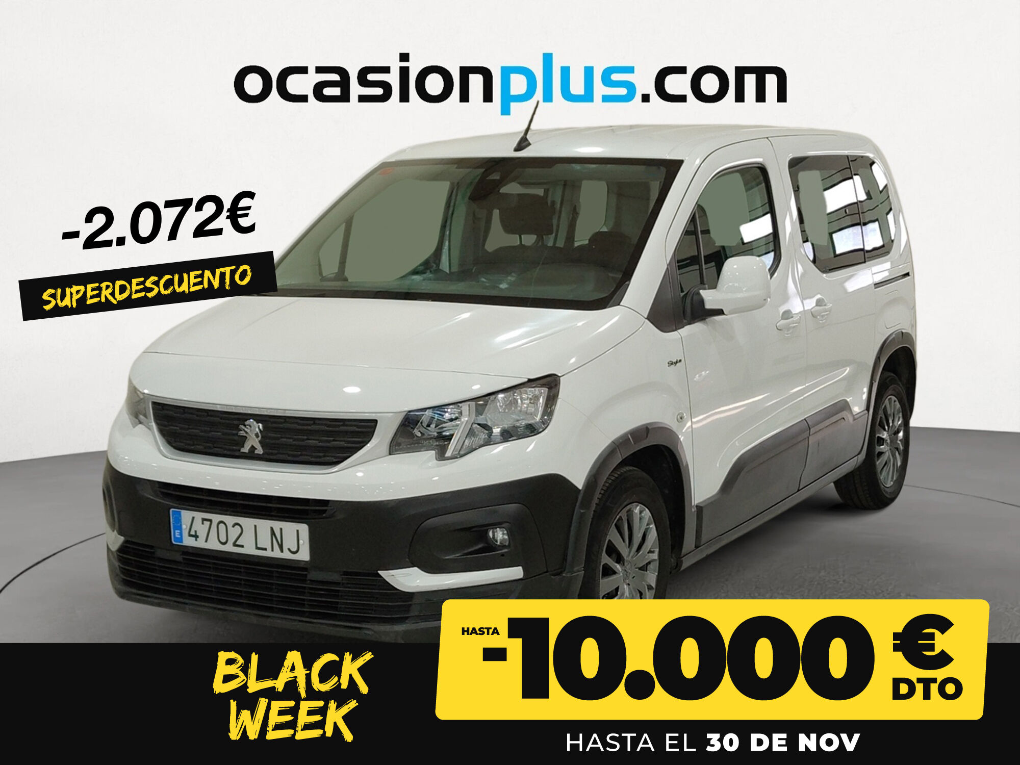 PEUGEOT Rifter (Style Standard PureTech 81 kW (110 CV)) en Madrid