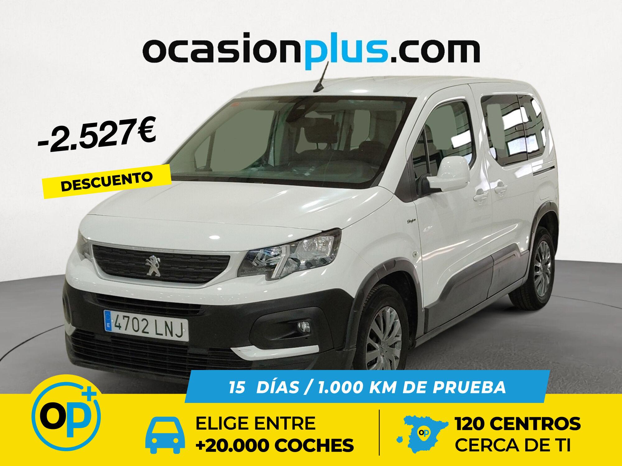 PEUGEOT Rifter (Style Standard PureTech 81 kW (110 CV)) en Madrid