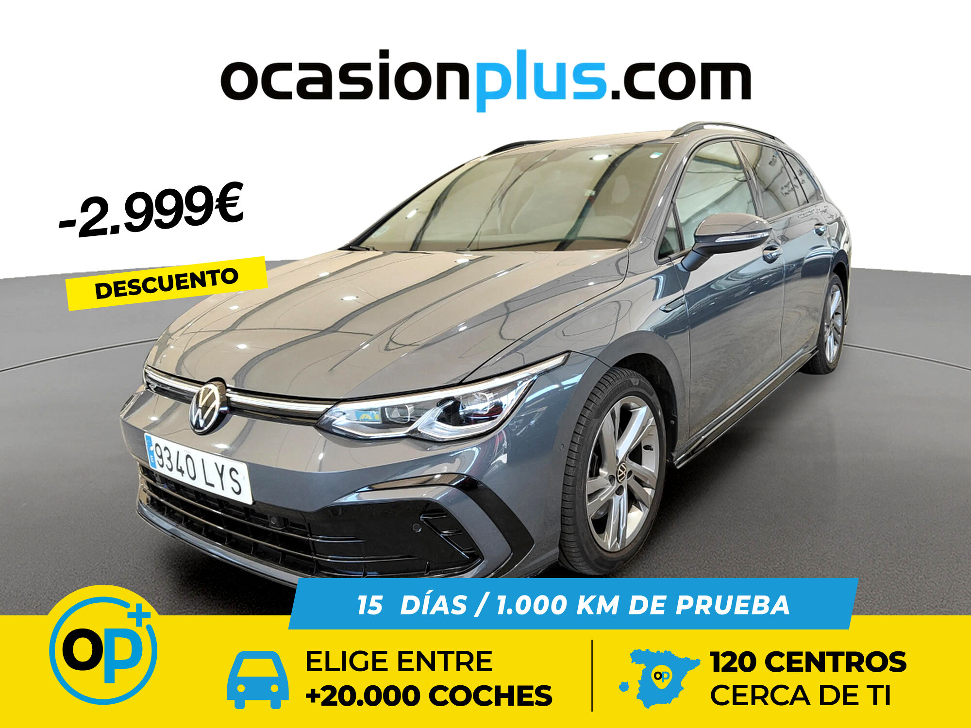 VOLKSWAGEN Golf (R-Line 2.0 TDI 110 kW (150 CV) DSG) en Madrid