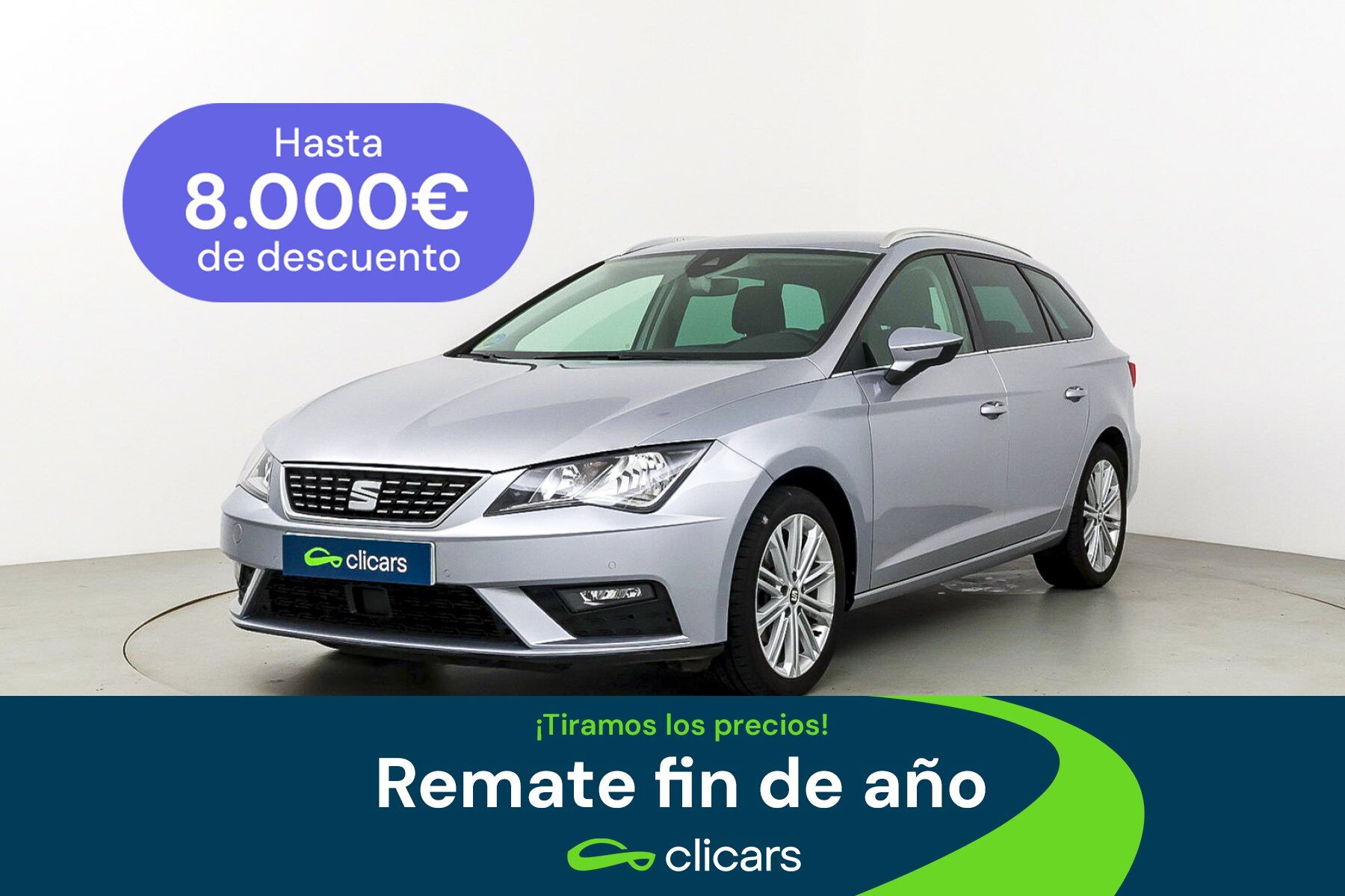 SEAT León (León ST 1.5 TGI GNC S&S Xcellence DSG7 130) en Madrid