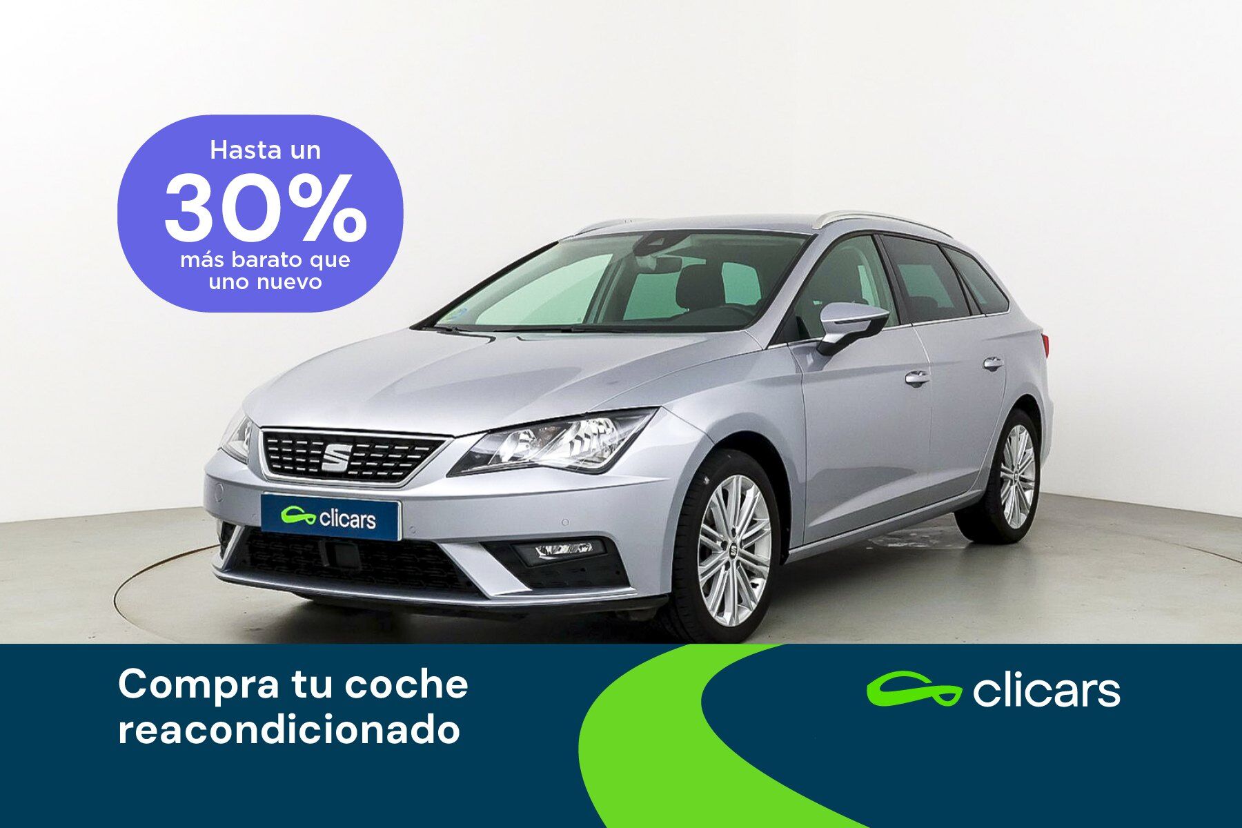 SEAT León (León ST 1.5 TGI GNC S&S Xcellence DSG7 130) en Madrid