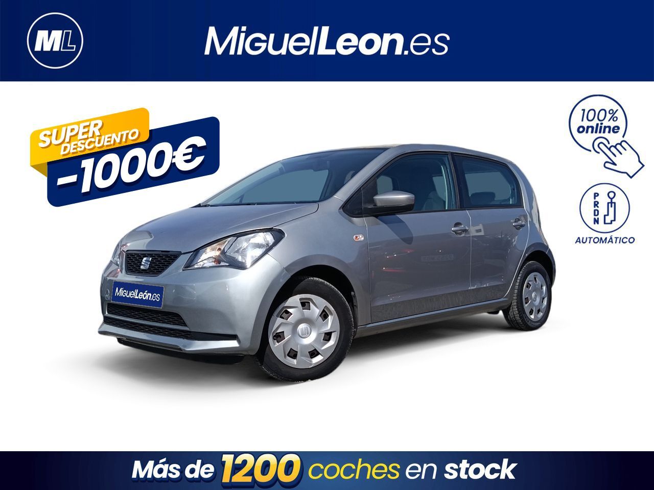 SEAT Mii (1.0 55kW (75CV) Cosmopolitan Auto) en Palmas, Las