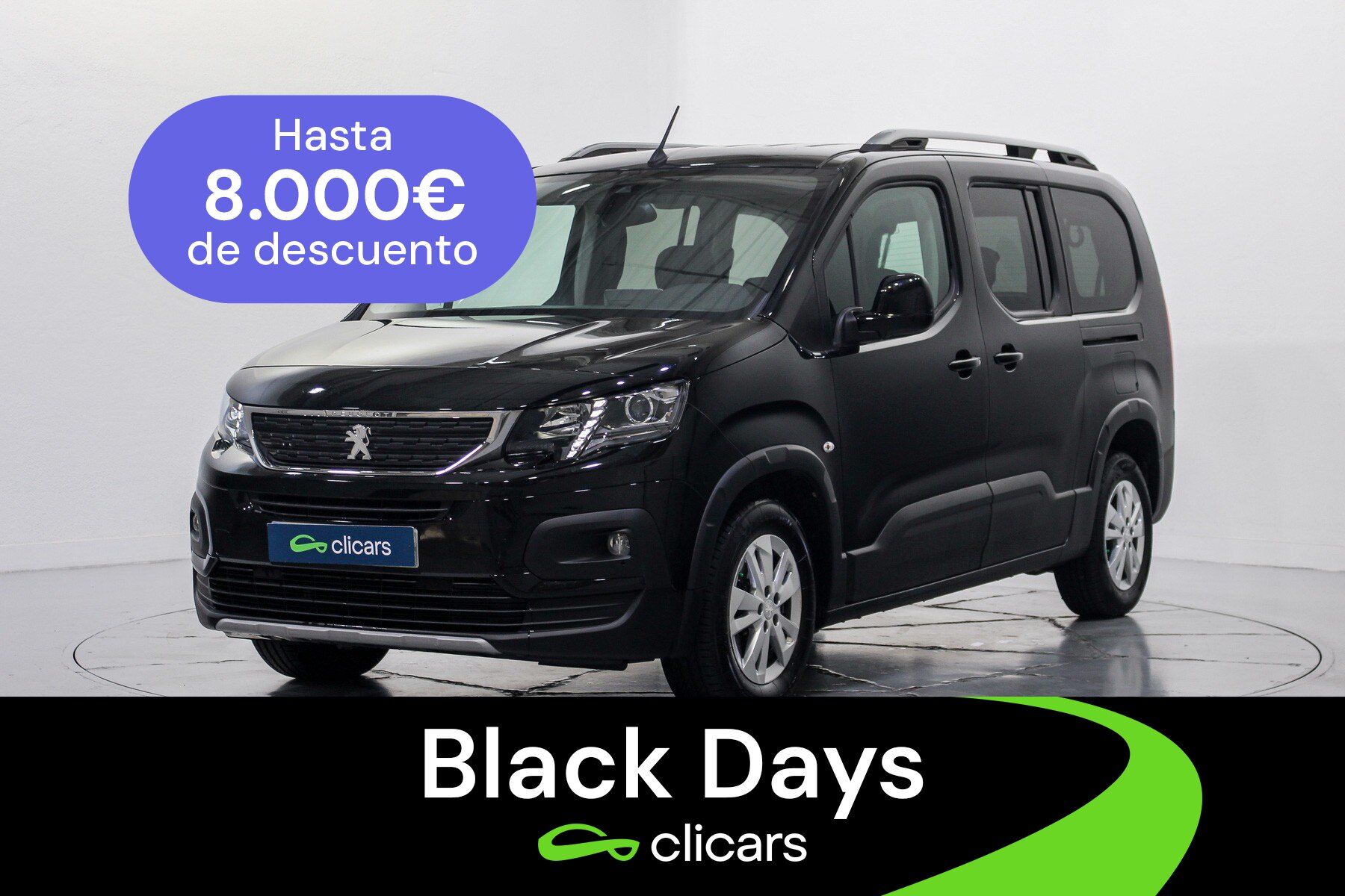 PEUGEOT Rifter (Rifter 1.5BlueHDi S&S Long Allure Pack 7pl 100) en Madrid