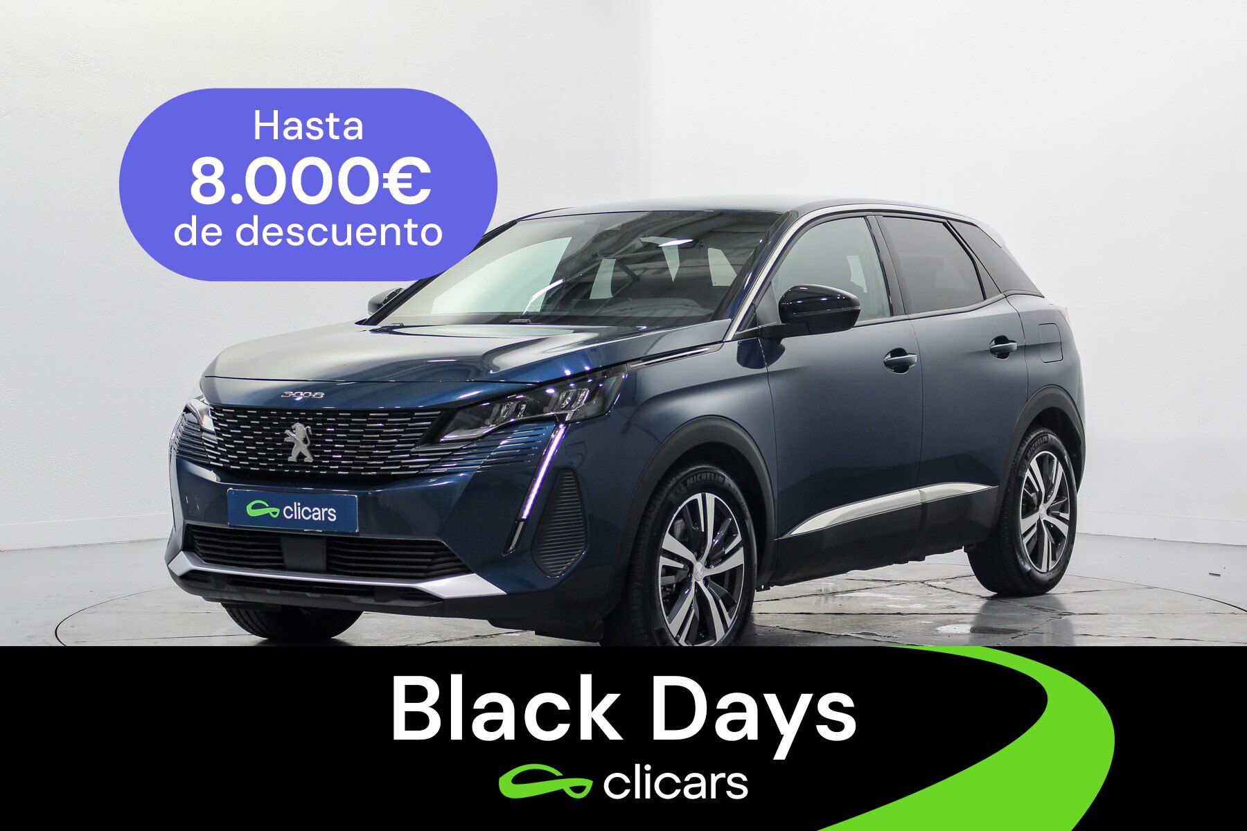 PEUGEOT 3008 (3008 HYB PHEV 180 Allure Pack e-EAT8) en Madrid