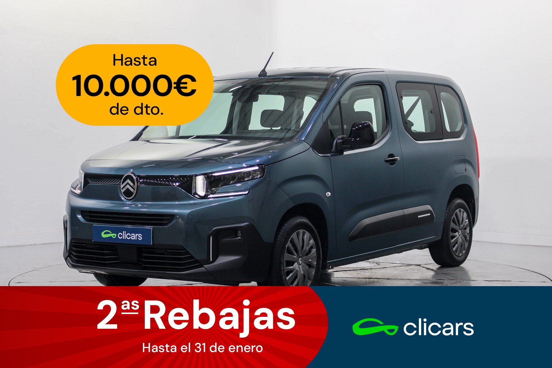 CITROEN Berlingo (Berlingo BlueHDi S&S Talla M Plus 100) en Madrid