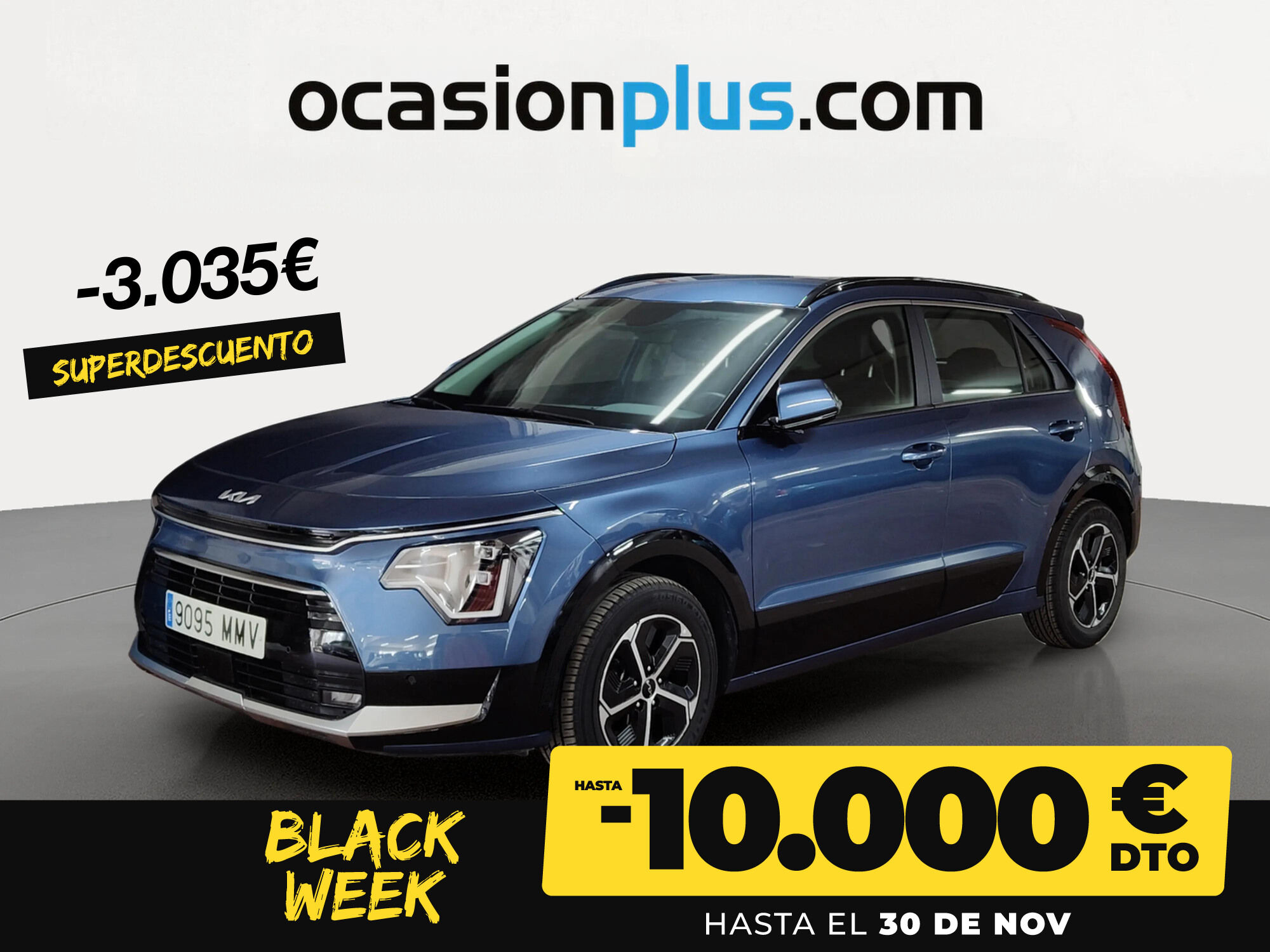 KIA Niro (1.6 GDi HEV Híbrido Drive 104 kW (141 CV)) en Madrid