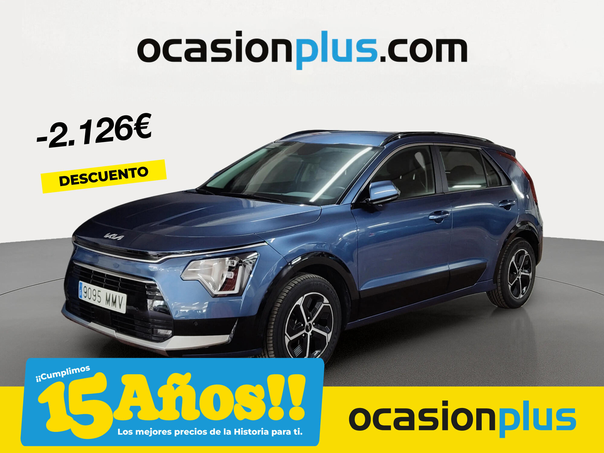KIA Niro (1.6 GDi HEV Híbrido Drive 104 kW (141 CV)) en Madrid