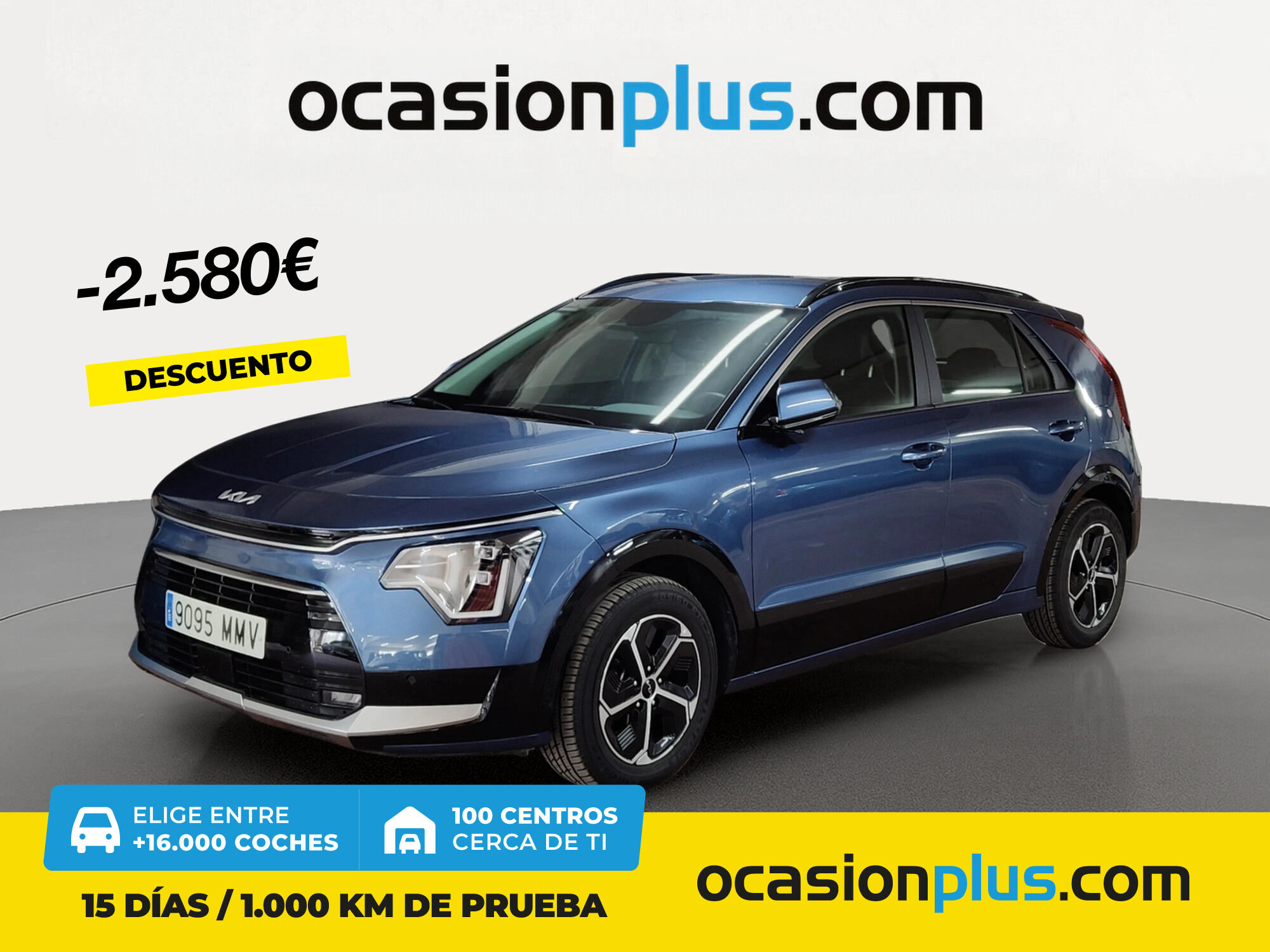 KIA Niro (1.6 GDi HEV Híbrido Drive 104 kW (141 CV)) en Madrid