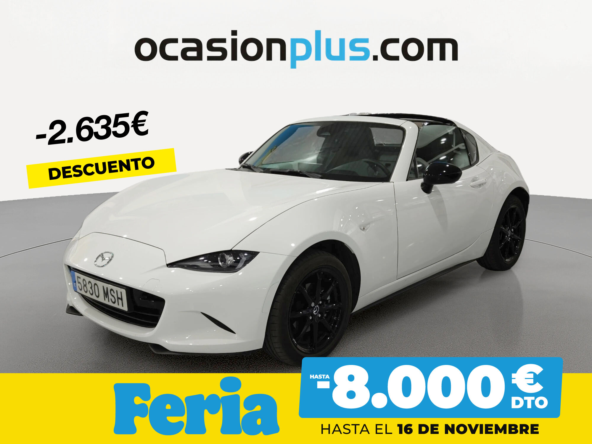 MAZDA MX-5 (1.5 SKYACTIV-G Prime-Line 97 kW (132 CV)) en Madrid