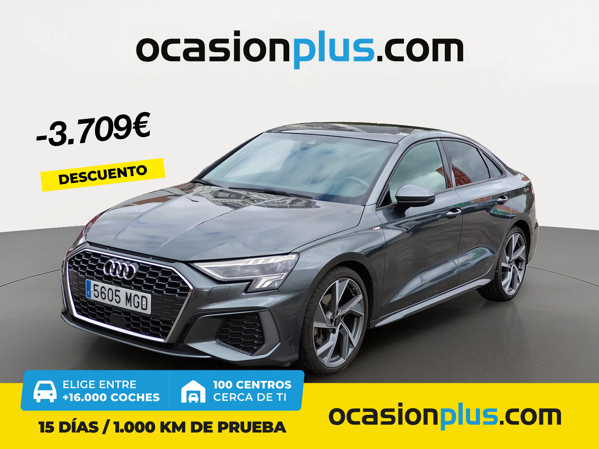 AUDI A3 (S line 35 TDI 110 kW (150 CV) S tronic) en Madrid