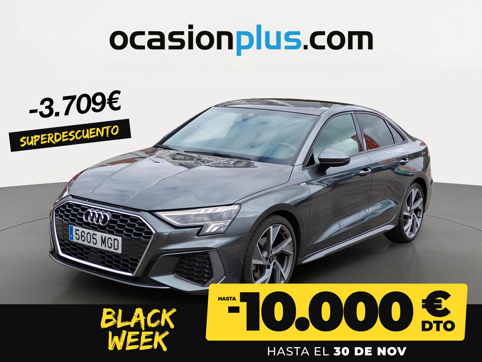 AUDI A3 (S line 35 TDI 110 kW (150 CV) S tronic) en Madrid