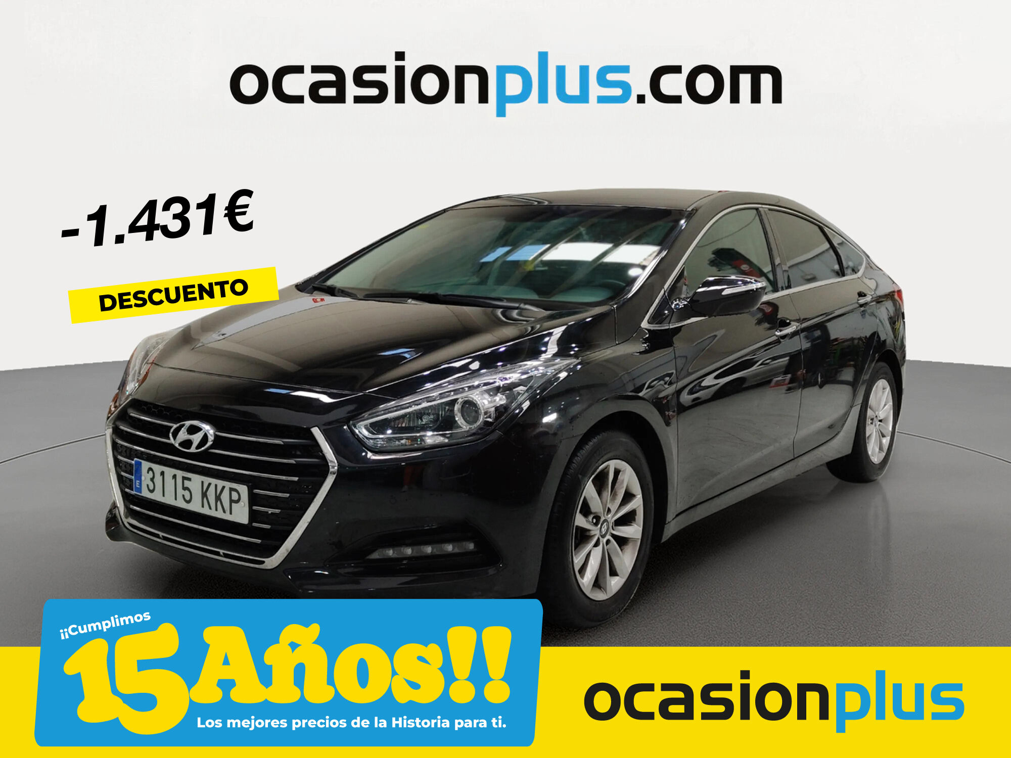HYUNDAI i40 (1.7 CRDI BlueDrive Tecno 104 kW (141 CV)) en Madrid