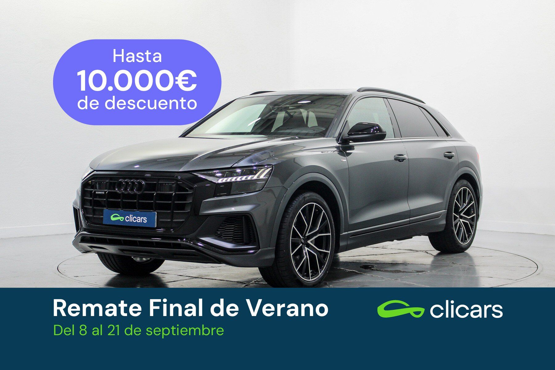 AUDI Q8 (Q8 55 TFSI Black line quattro tiptronic) en Madrid