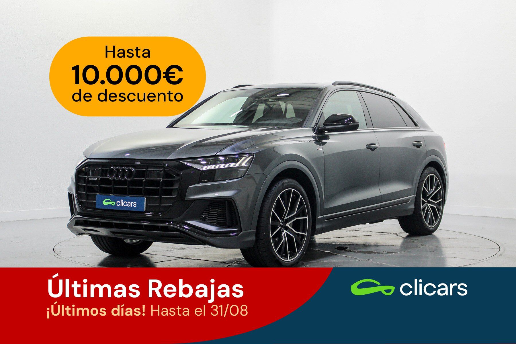 AUDI Q8 (Q8 55 TFSI Black line quattro tiptronic) en Madrid