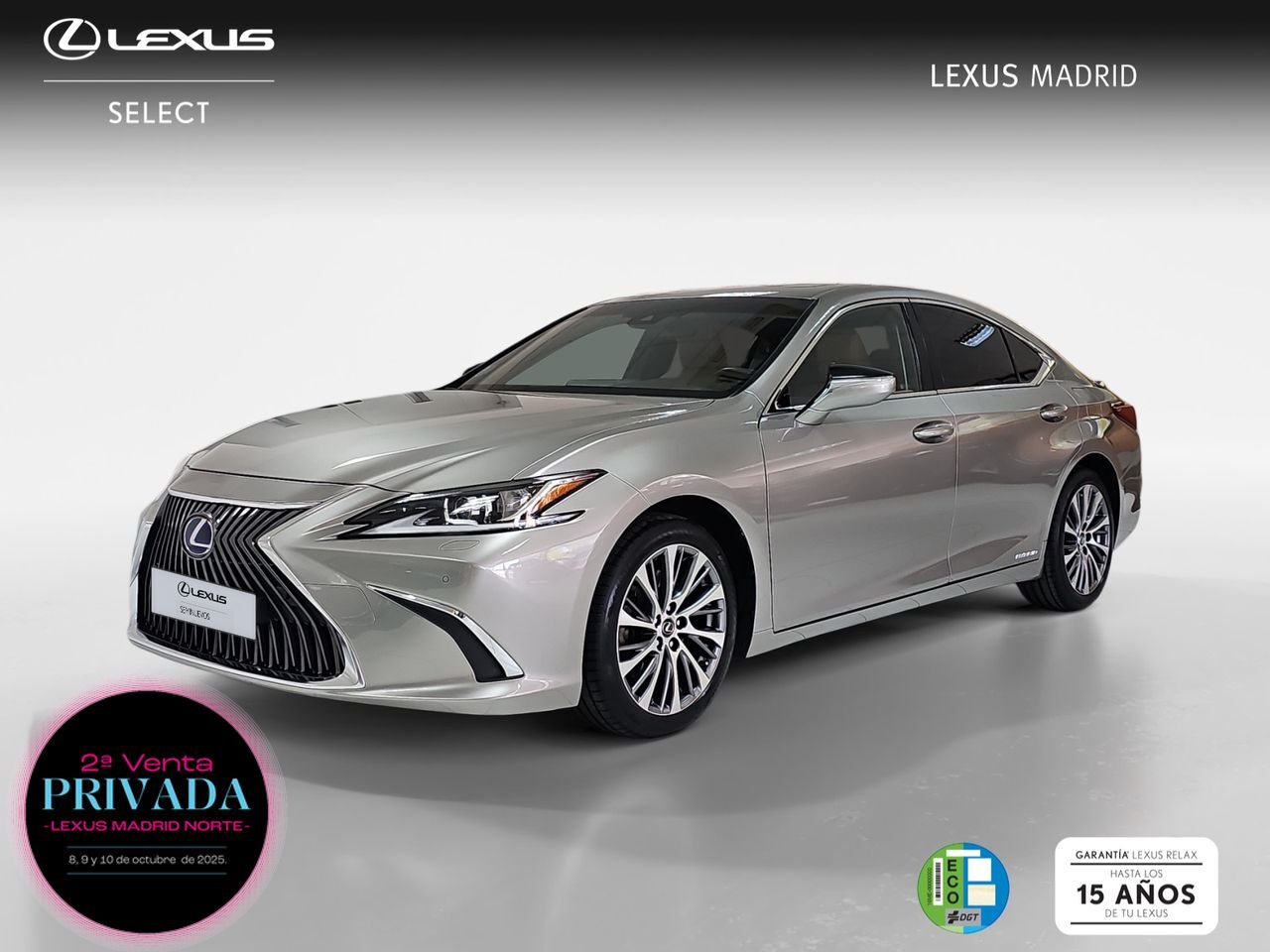 LEXUS ES (2.5 300h Business) en Madrid