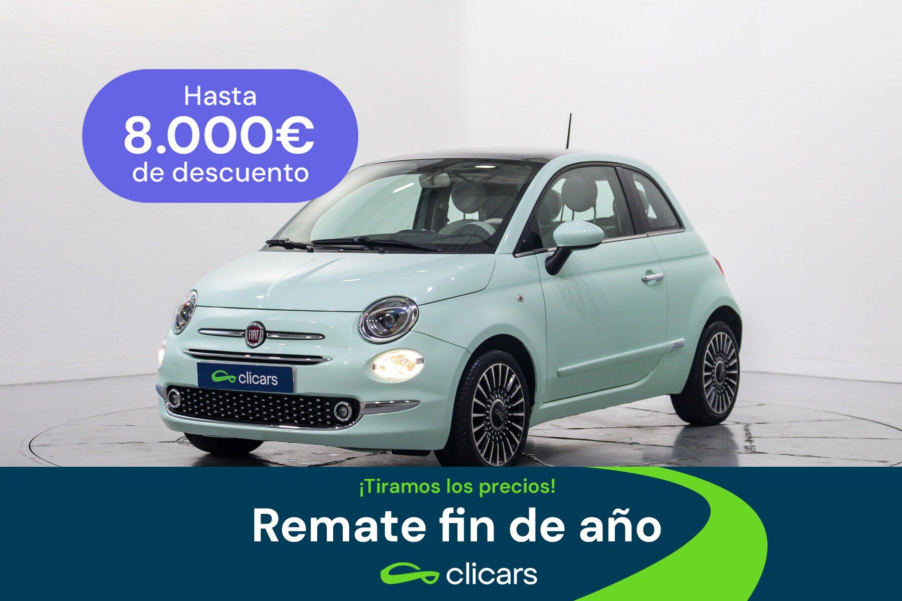 FIAT 500 (500 1.2 Mirror) en Madrid