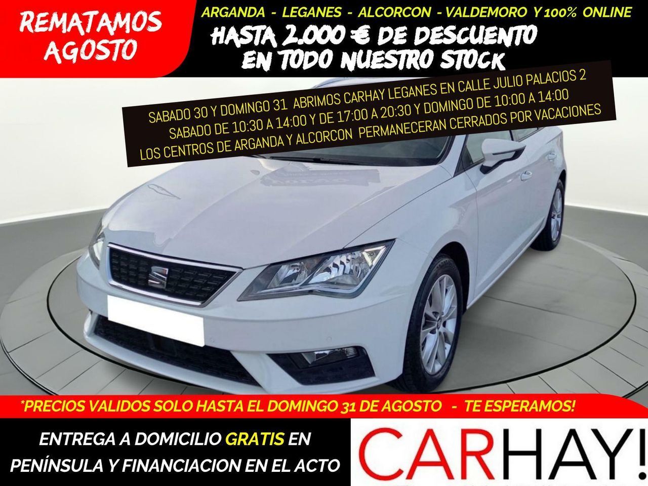 SEAT León (St 1.6 Tdi 85 kw(115cv) St&sp Style) en Madrid