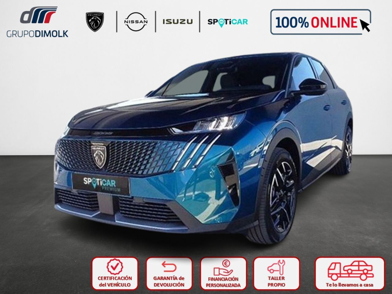 PEUGEOT 3008 (1.2 100KW eDCS6 Allure) en Coruña, A