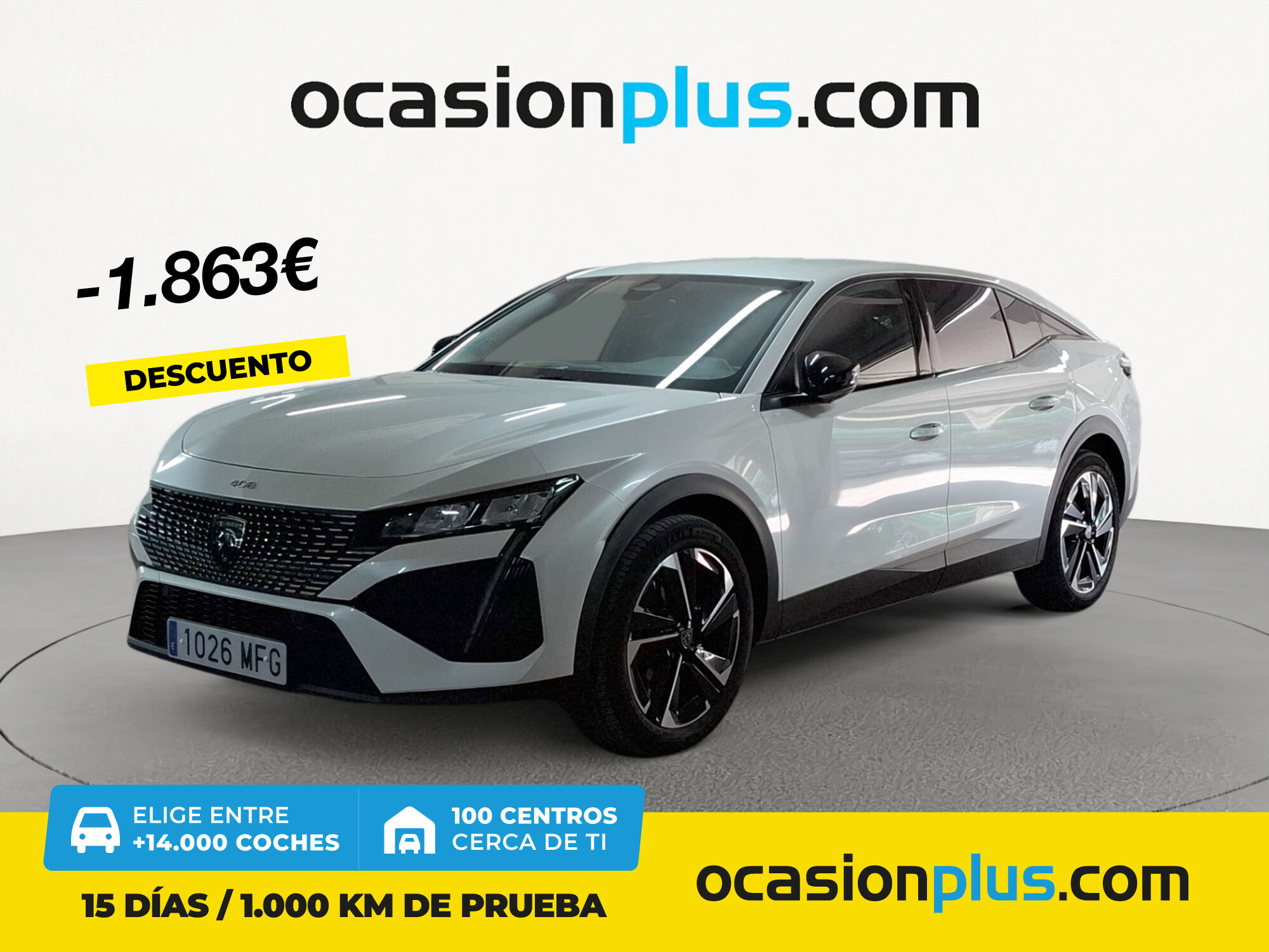 PEUGEOT 408 (Puretech 130 Allure Pack EAT8 96 kW (130 CV)) en Madrid