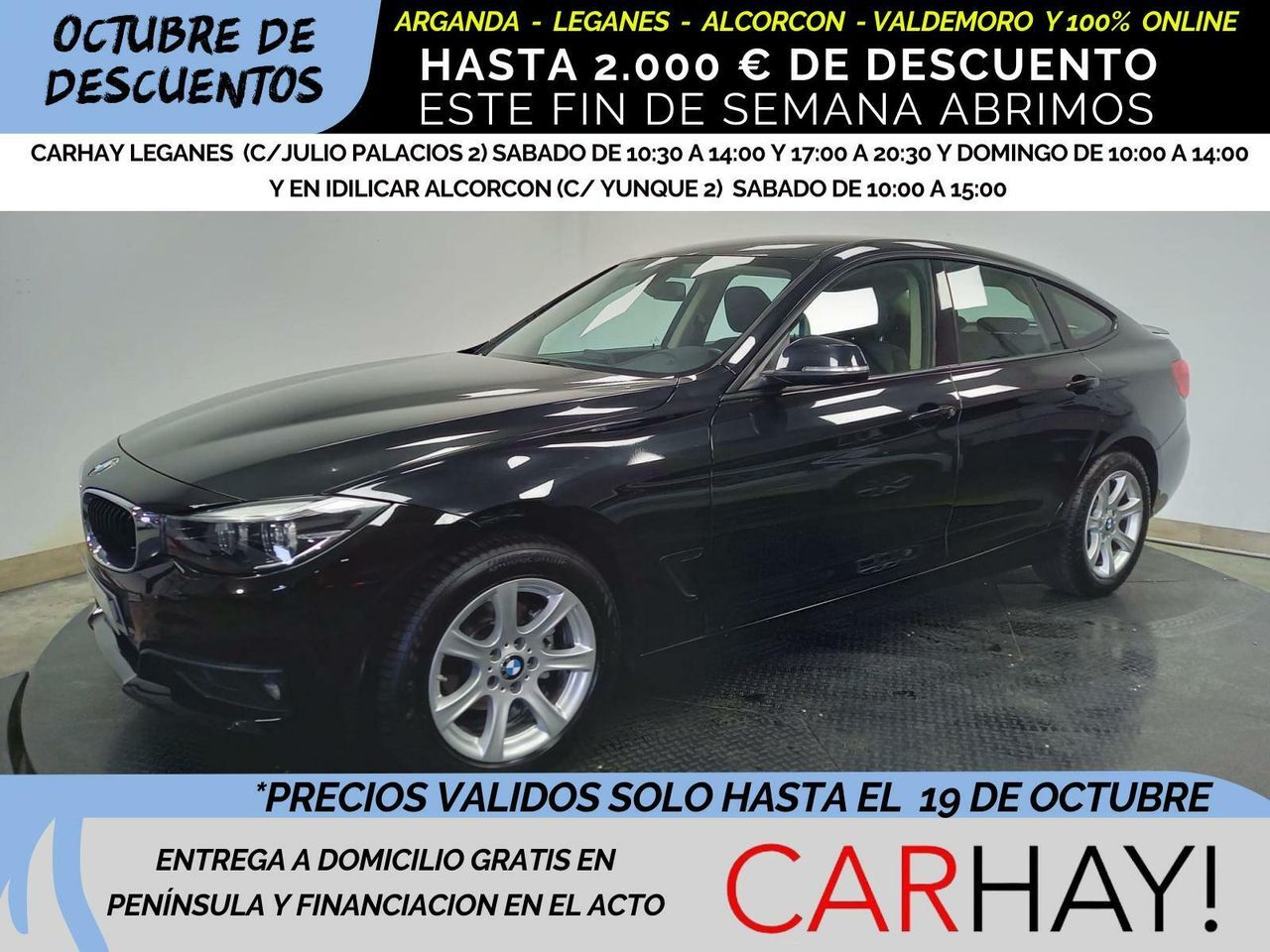 BMW Serie 3 (318D 2.0 150 CV AT8 E6DT AUTO) en Madrid