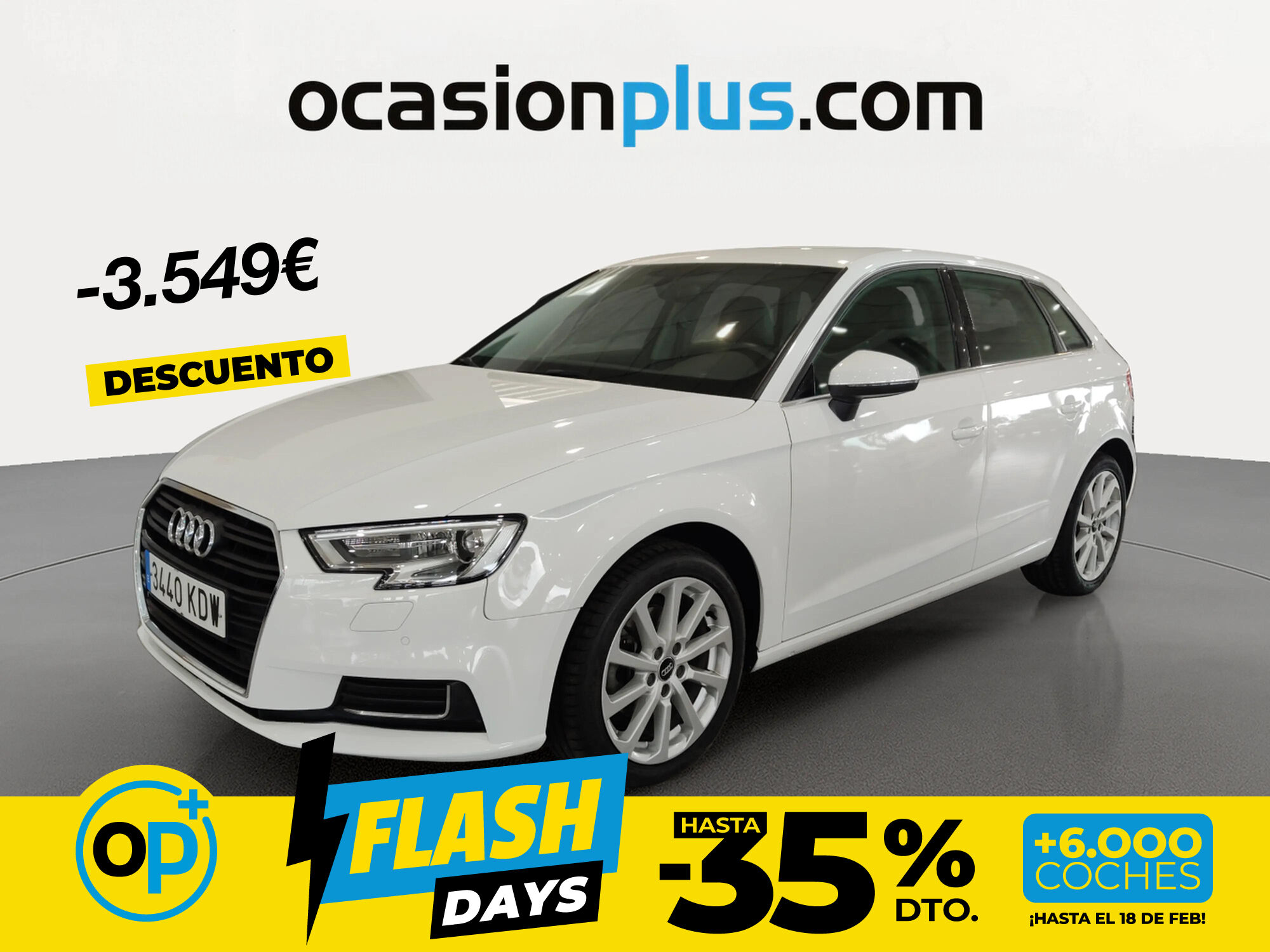 Foto del AUDI A3 Sportback 1.6TDI CD Advanced S-T