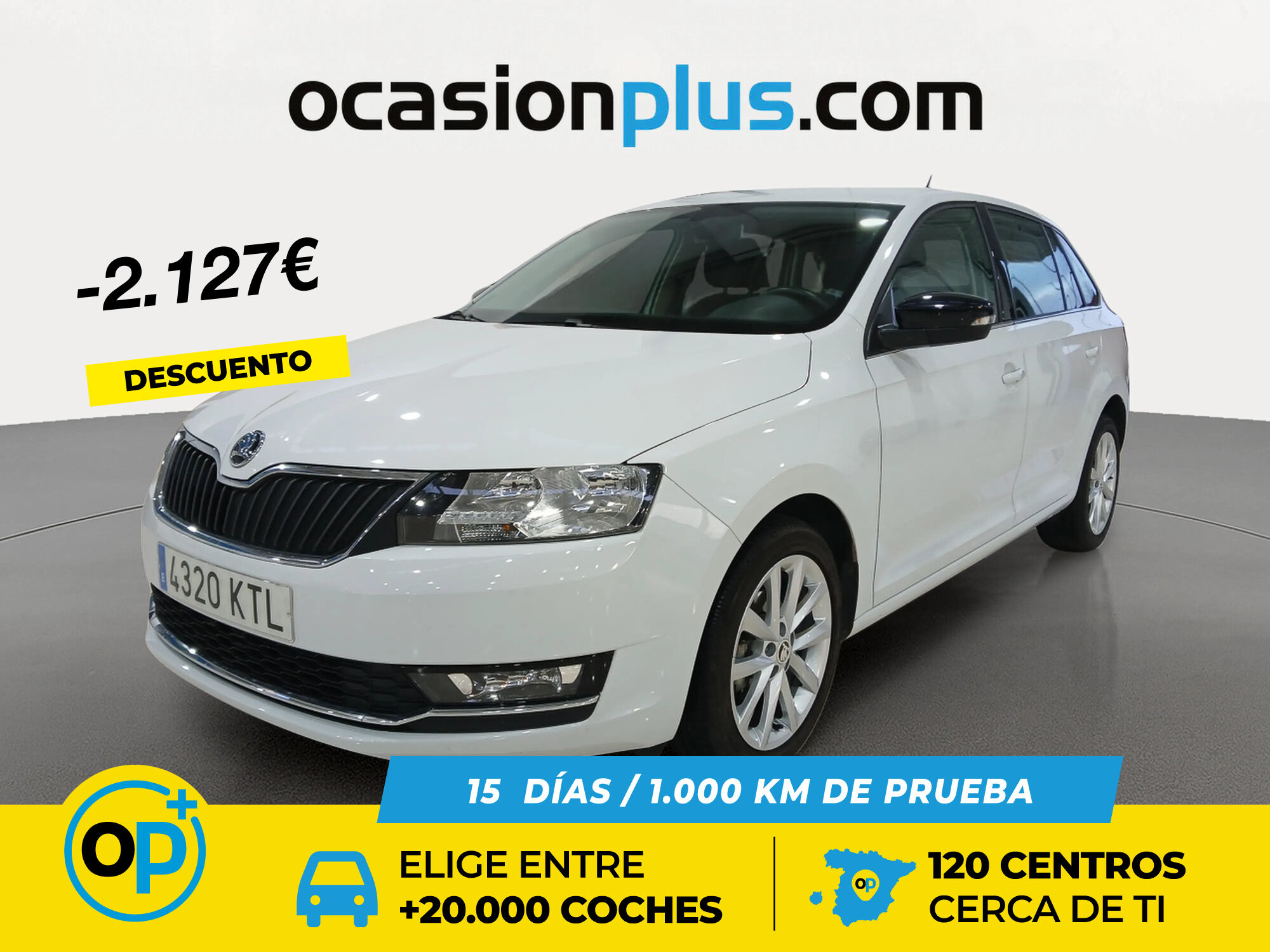 SKODA Spaceback (1.0 TSI Like Spaceback 70 kW (95 CV)) en Madrid