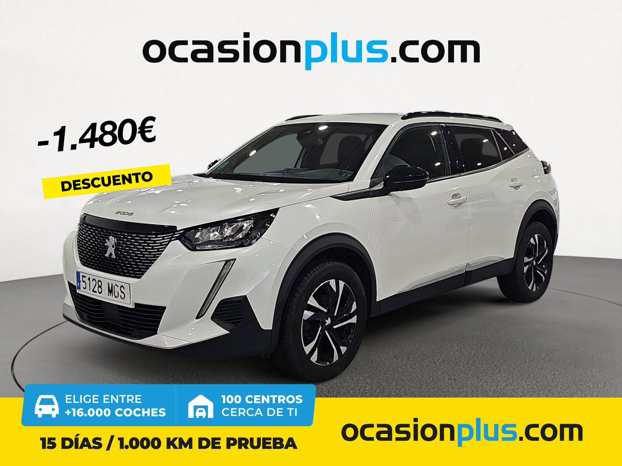 PEUGEOT 2008 (PureTech 130 S&S Allure Pack 96 kW (130 CV)) en Madrid