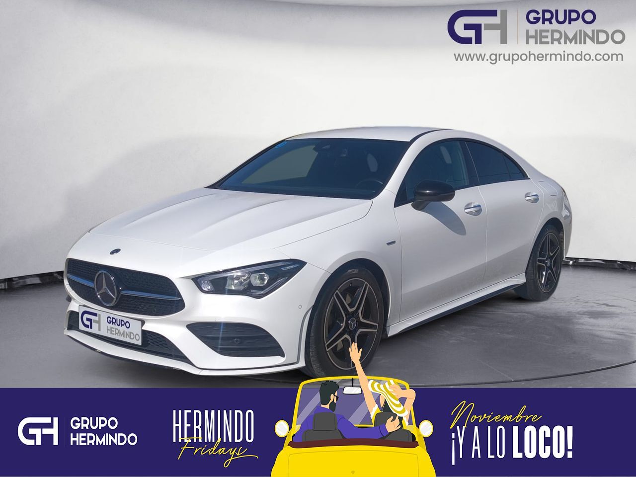 MERCEDES Clase CLA (200 D DCT AMG LINE + PAQ. PREMIUM + SMARTPHONE) en Lugo