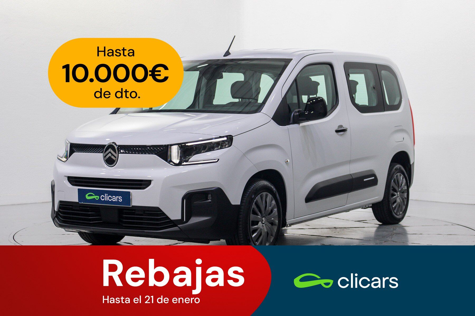 CITROEN Berlingo (Berlingo BlueHDi S&S Talla M Plus 100) en Madrid