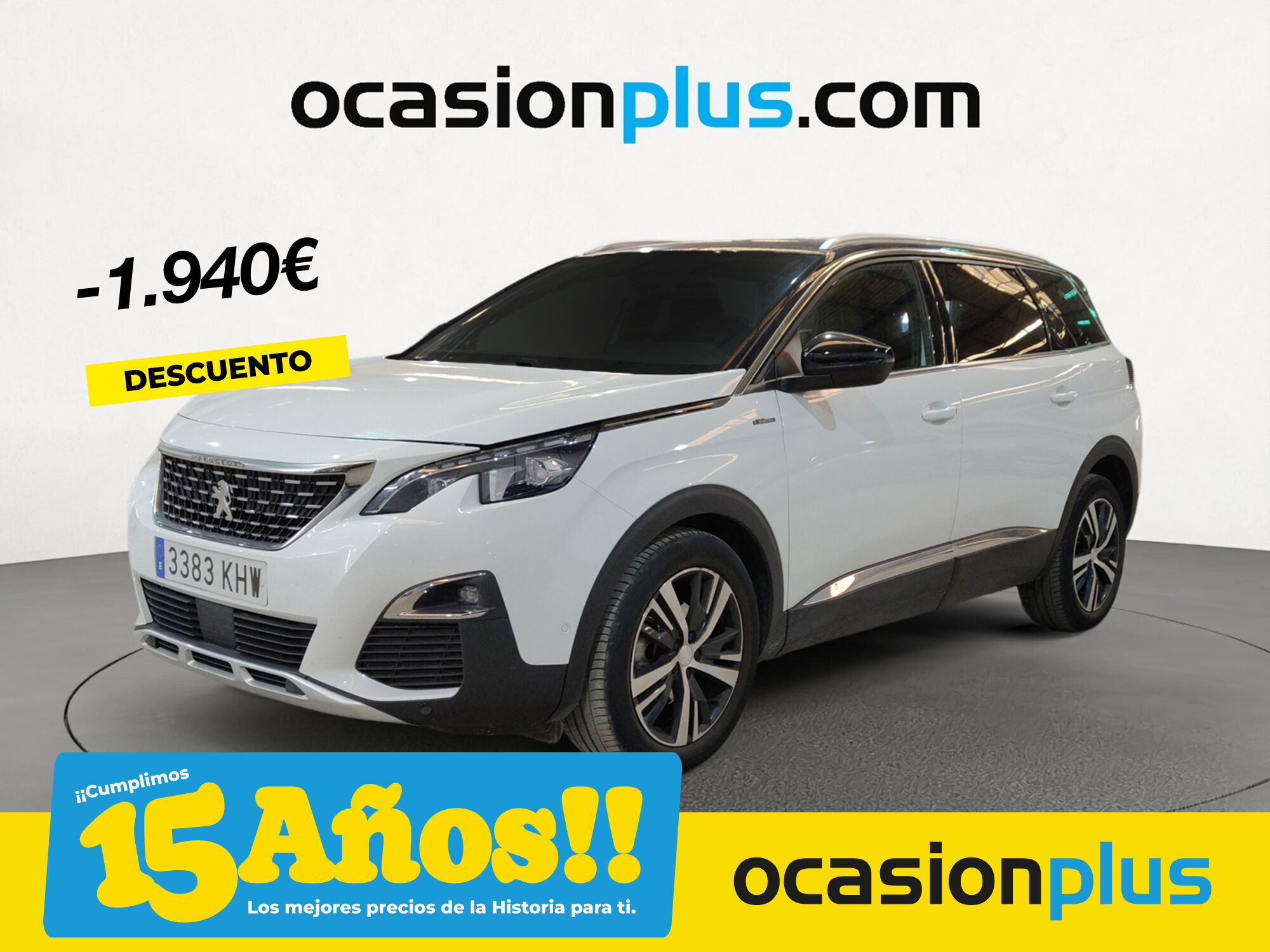 PEUGEOT 5008 (BlueHDI 150 S&S GT Line 110 kW (150 CV)) en Madrid