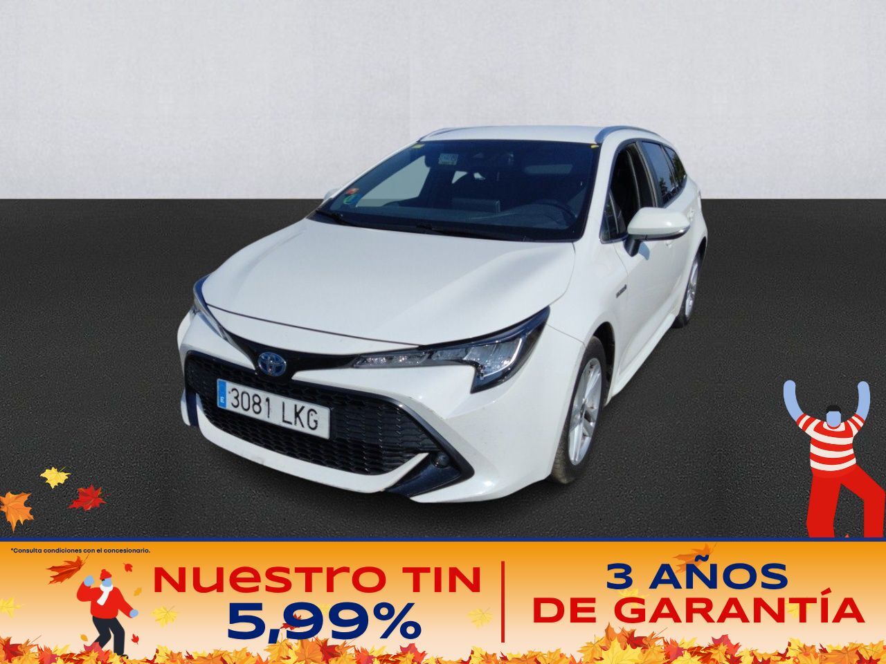 TOYOTA Corolla (1.8 125H BUSINESS E-CVT TOURING SPORT) en Madrid