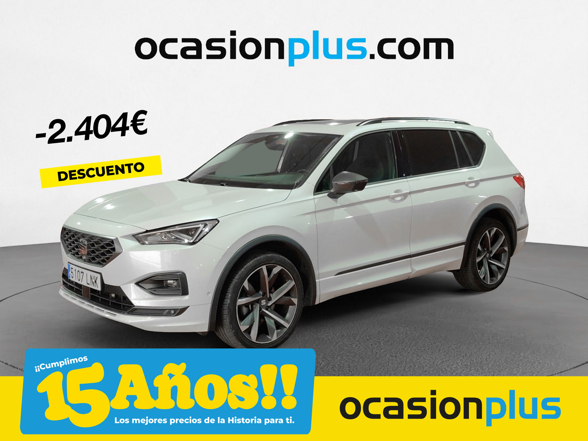 SEAT Tarraco (1.5 TSI S&S FR DSG 110 kW (150 CV)) en Madrid