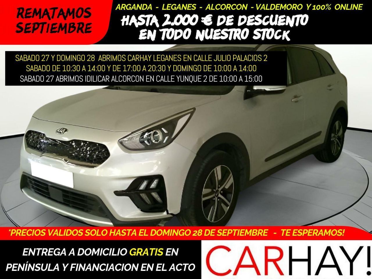 KIA Niro (1.6 GDI HEV 104KW (141CV) DRIVE) en Madrid