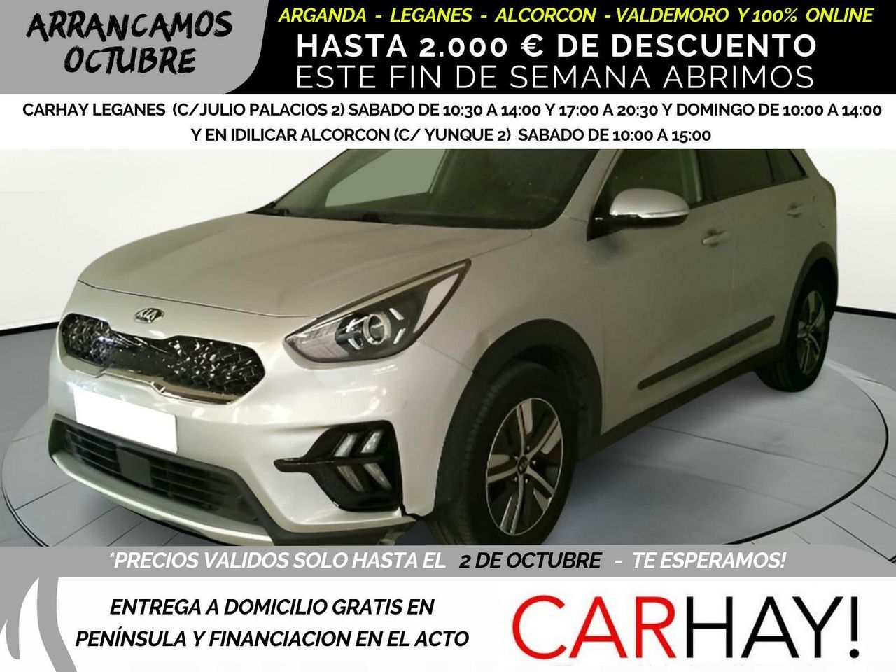 KIA Niro (1.6 GDI HEV 104KW (141CV) DRIVE) en Madrid