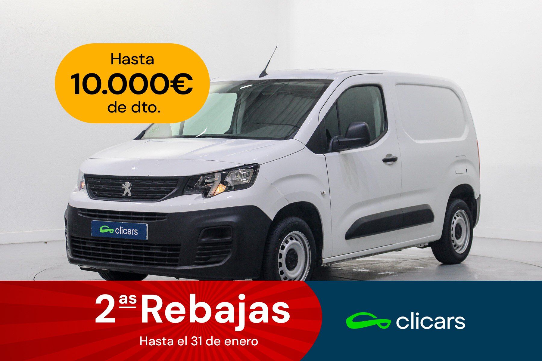 Foto del PEUGEOT Partner 1.5BlueHDI S&S Pro Standard 600kg 100