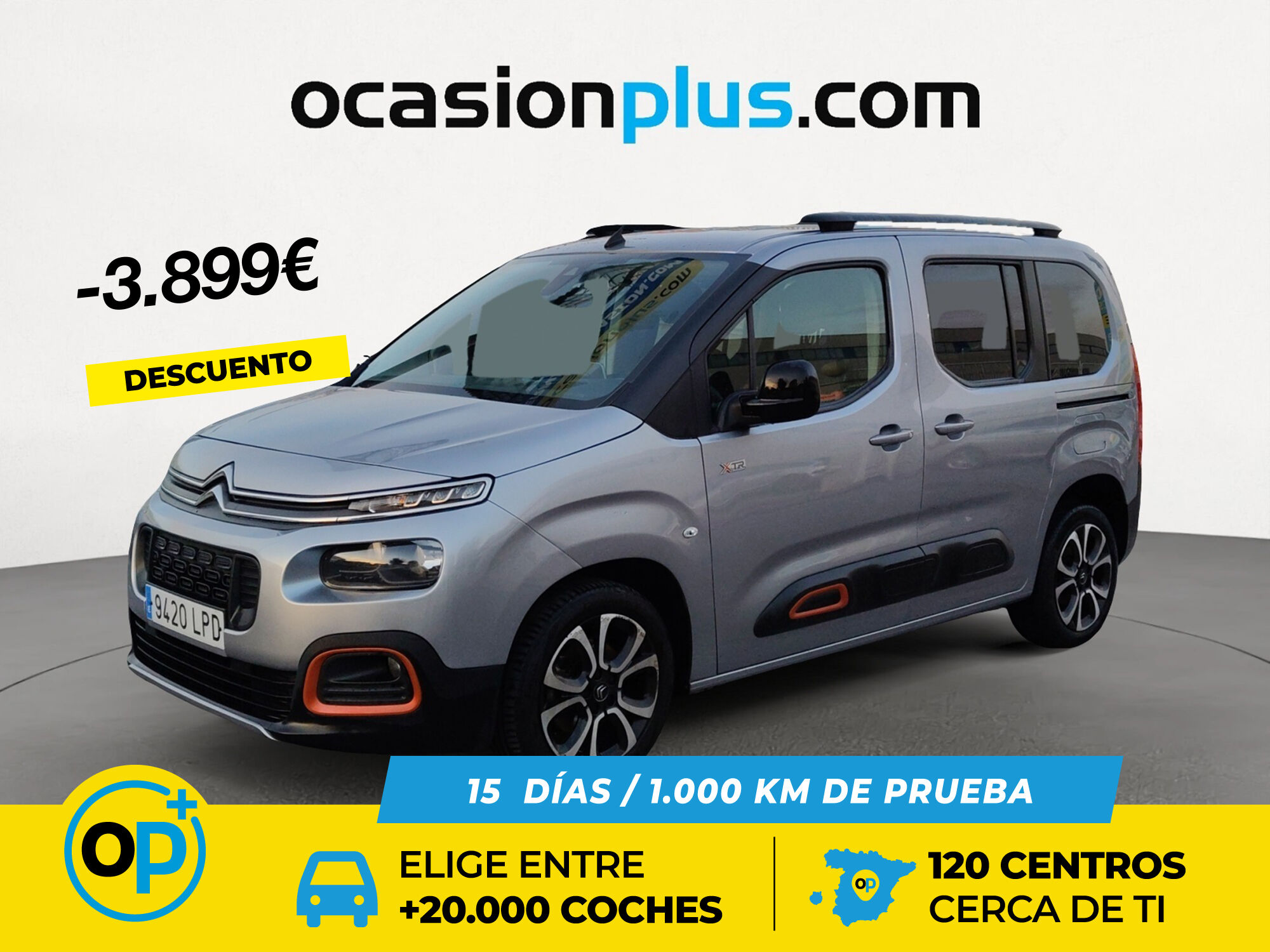 Foto del CITROEN Berlingo BlueHDi S&S Talla M Shine 130
