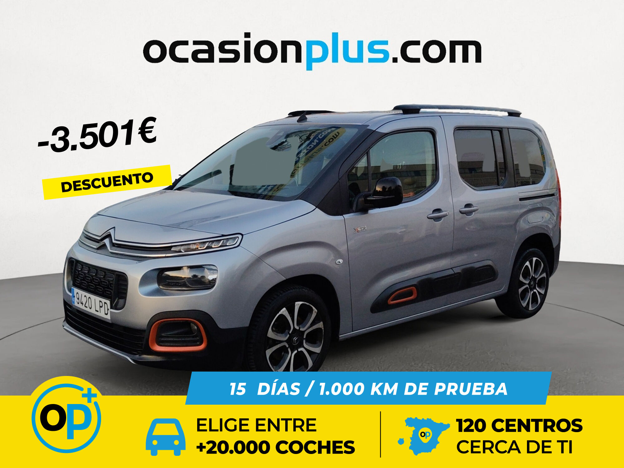 CITROEN Berlingo (BlueHDi 130 S&S Talla M Shine 96 kW (130 CV)) en Madrid
