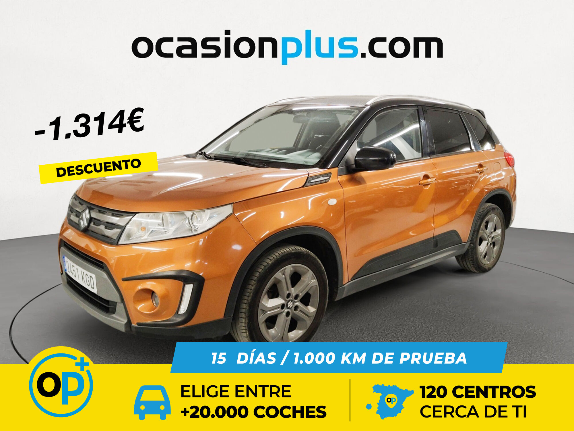 SUZUKI Vitara (1.6 VVT GLE 88 kW (120 CV)) en Madrid