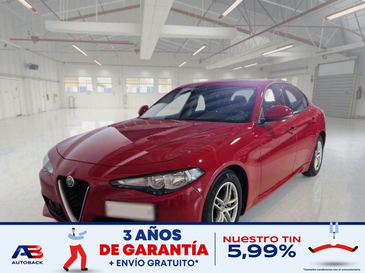 ALFA ROMEO Giulia (2.2 Diesel 110kW (150CV) AT Business Ed.) en Madrid
