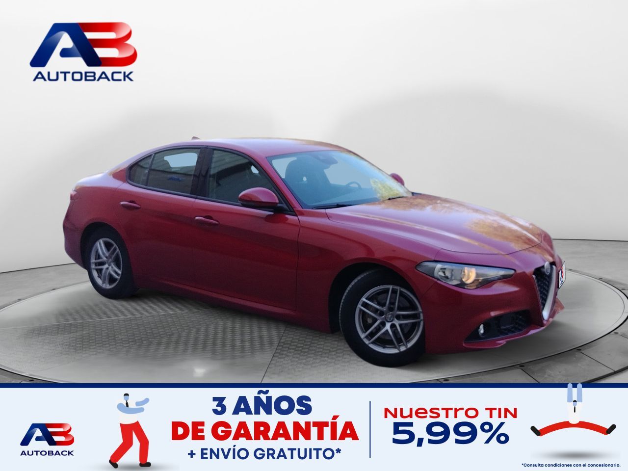 ALFA ROMEO Giulia (2.2 Diesel 110kW (150CV) AT Business Ed.) en Madrid
