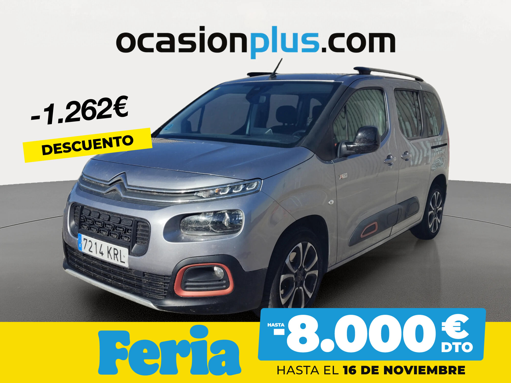 CITROEN Berlingo (BlueHDi 130 S&S Talla M Shine 96 kW (130 CV)) en Madrid