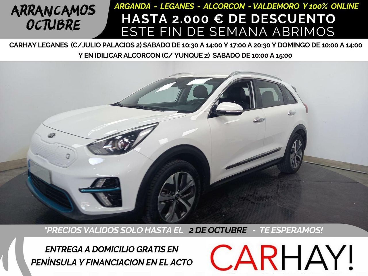KIA Niro (DRIVE 205CV - 460KM AUTONOMIA) en Madrid