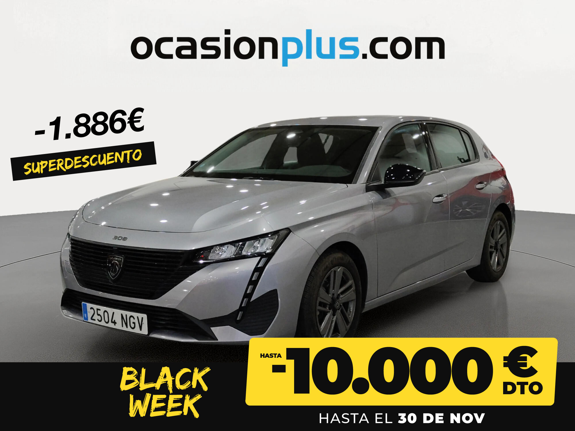 PEUGEOT 308 (PureTech 130 S&S Active Pack EAT8 96 kW (130 CV)) en Madrid