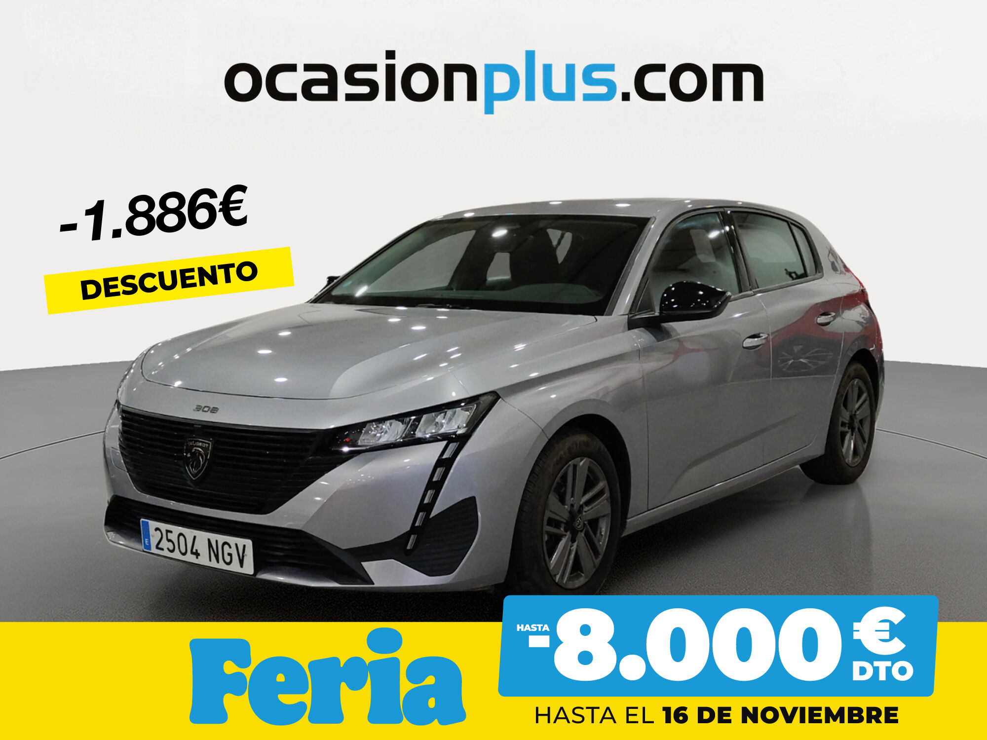PEUGEOT 308 (PureTech 130 S&S Active Pack EAT8 96 kW (130 CV)) en Madrid