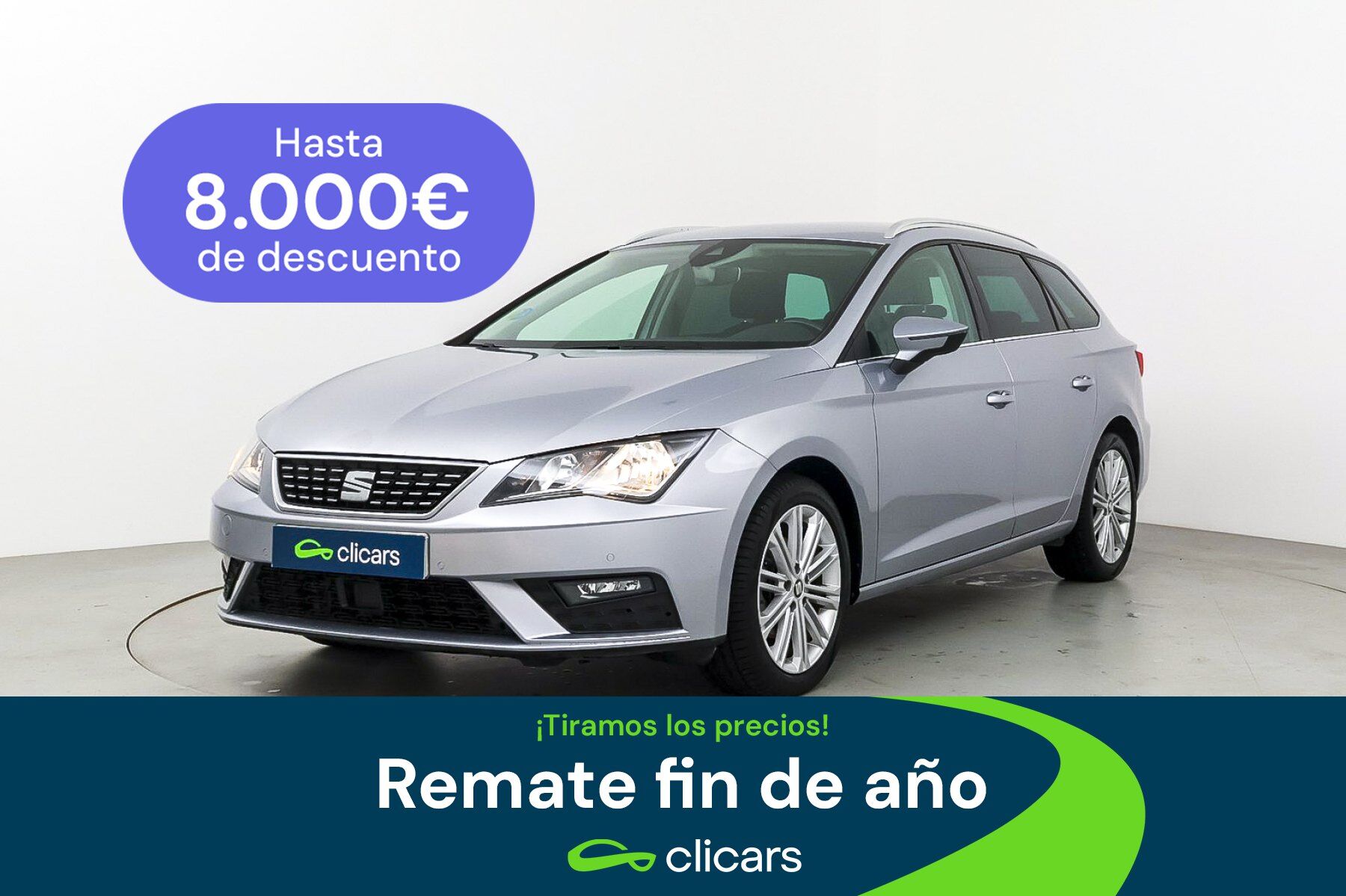 SEAT León (León ST 1.5 TGI GNC S&S Xcellence DSG7 130) en Madrid