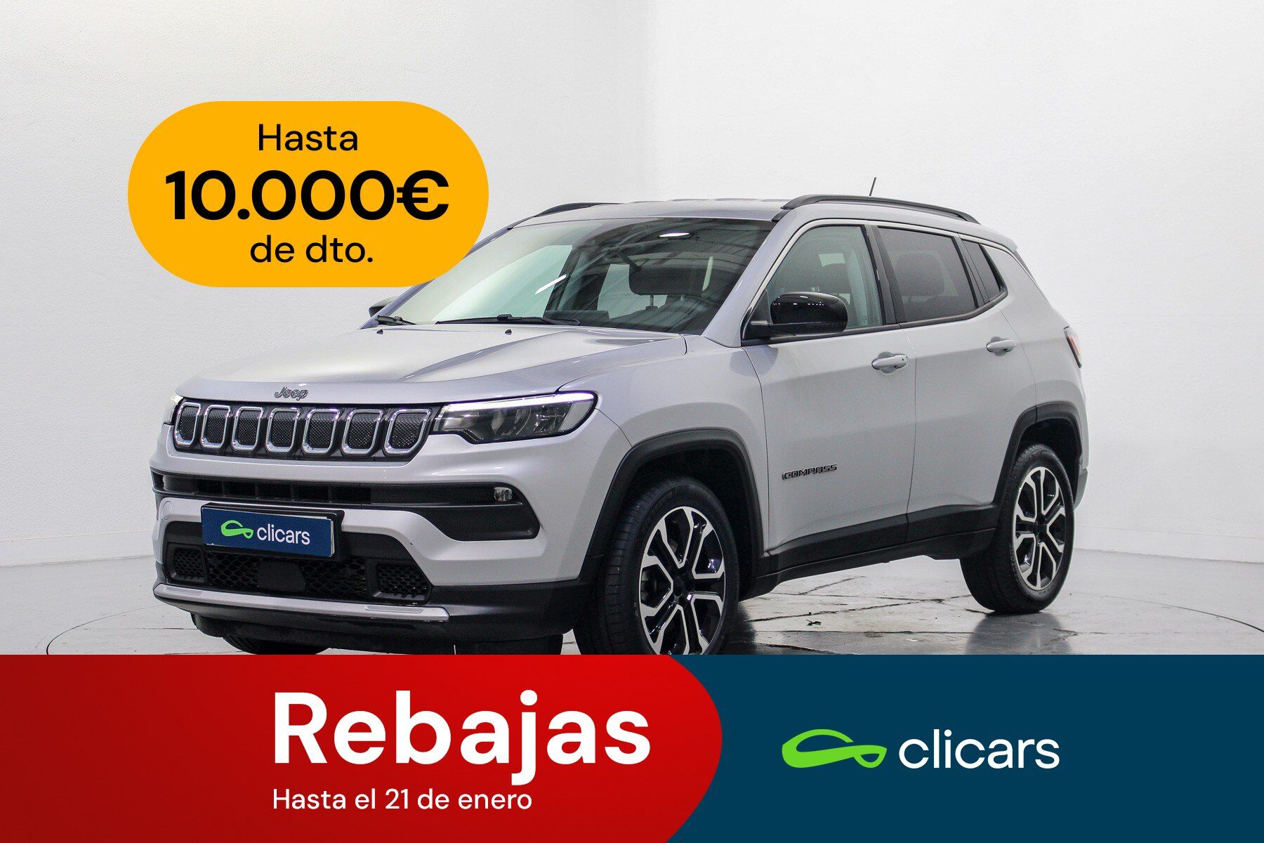 JEEP Compass (Compass 1.6 Mjt Limited FWD) en Madrid