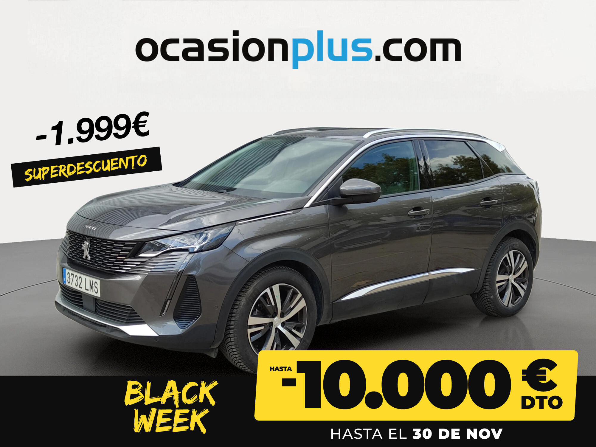PEUGEOT 3008 (BlueHDi 130 S&S Allure Pack EAT8 96 kW (130 CV)) en Madrid