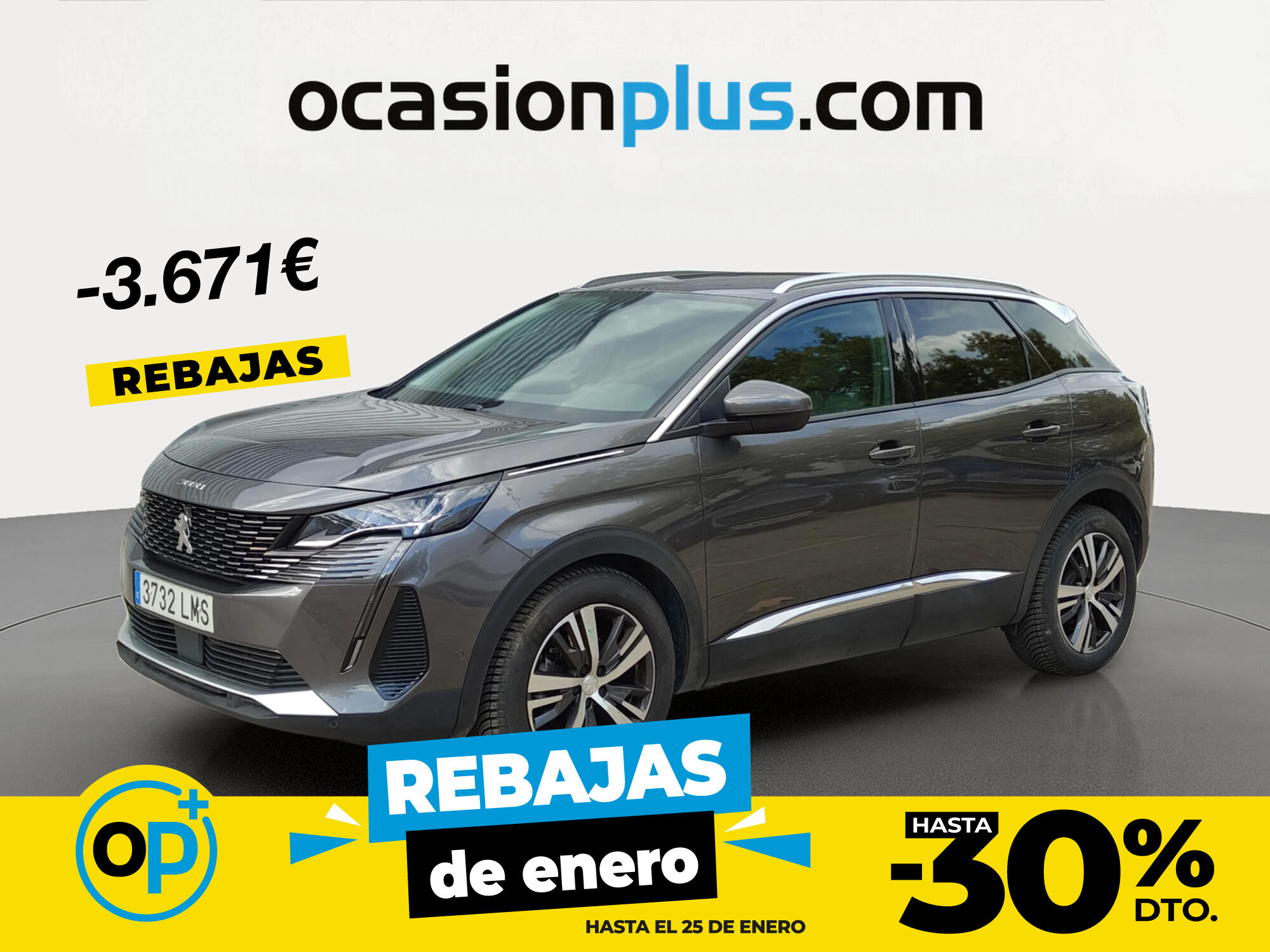 PEUGEOT 3008 (BlueHDi 130 S&S Allure Pack EAT8 96 kW (130 CV)) en Madrid