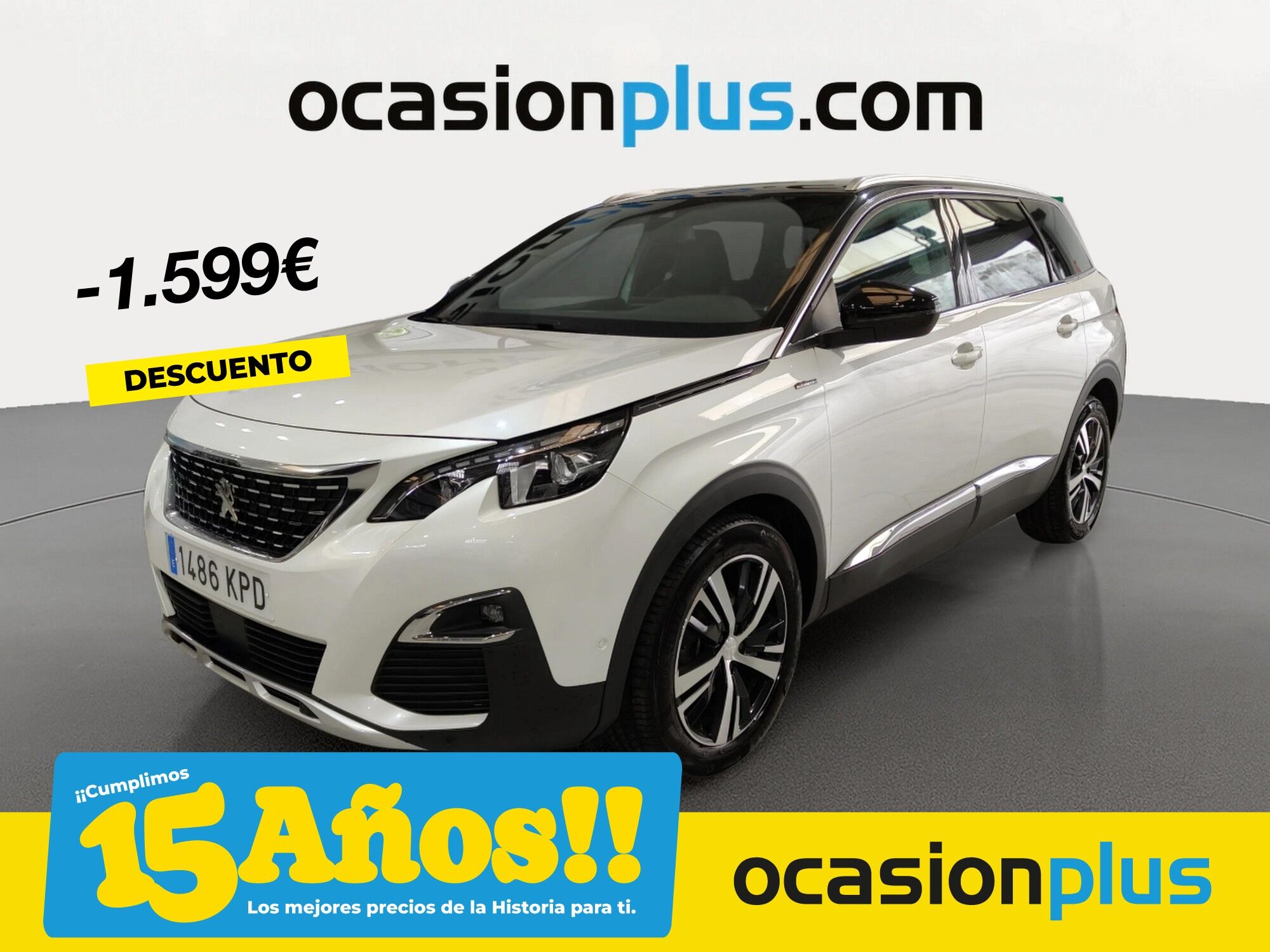 PEUGEOT 5008 (BlueHDI 130 S&S GT Line 96 kW (130 CV)) en Madrid